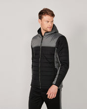 Load image into Gallery viewer, LV660  HOODED CONTRAST PADDED JACKET