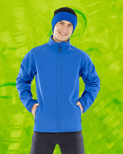 R901M RECYCLED 2 LAYER PRINTABLE SOFTSHELL JACKET