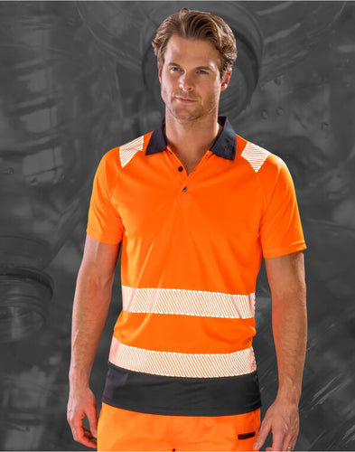 R501X RECYCLED SAFETY POLO SHIRT